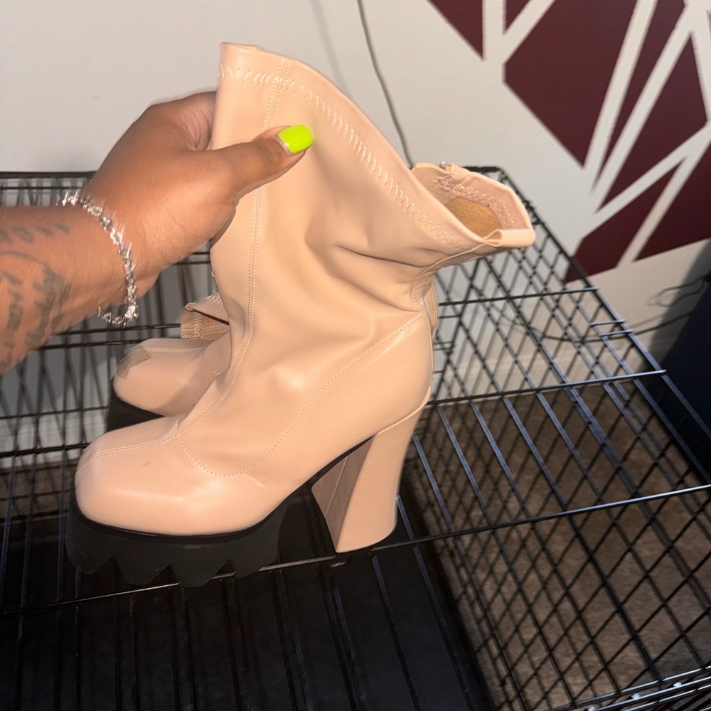 Koi gentle use heels boots size 10